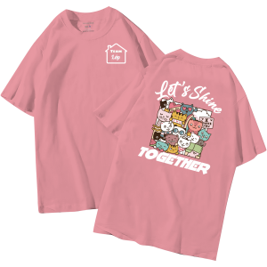 đồng phục áo lớp in hình mới nhất, hình in bên đẹp cute dễ thương