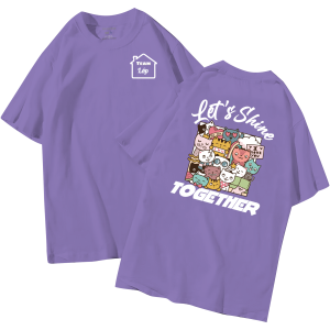 đồng phục áo lớp in hình mới nhất, hình in bên đẹp cute dễ thương