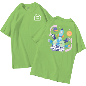 đồng phục áo lớp in hình mới nhất, hình in bên đẹp cute dễ thương