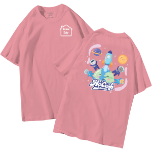 đồng phục áo lớp in hình mới nhất, hình in bên đẹp cute dễ thương