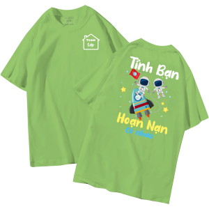 đồng phục áo lớp in hình mới nhất, hình in bên đẹp cute dễ thương