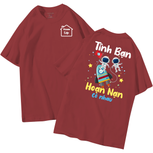 đồng phục áo lớp in hình mới nhất, hình in bên đẹp cute dễ thương