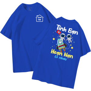 đồng phục áo lớp in hình mới nhất, hình in bên đẹp cute dễ thương