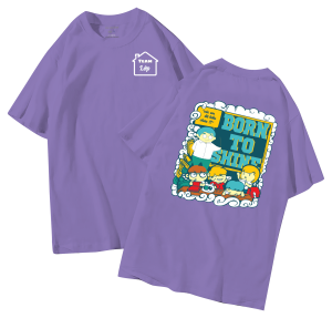 đồng phục áo lớp in hình mới nhất, hình in bên đẹp cute dễ thương