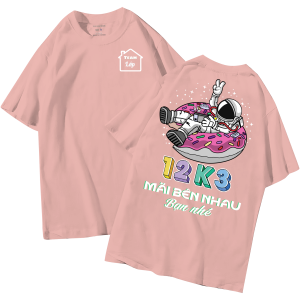 đồng phục áo lớp in hình mới nhất, hình in bên đẹp cute dễ thương