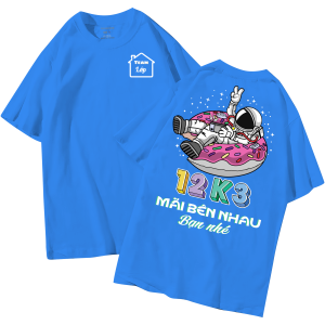 đồng phục áo lớp in hình mới nhất, hình in bên đẹp cute dễ thương