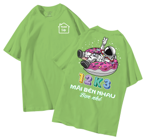 đồng phục áo lớp in hình mới nhất, hình in bên đẹp cute dễ thương