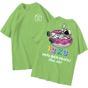 đồng phục áo lớp in hình mới nhất, hình in bên đẹp cute dễ thương