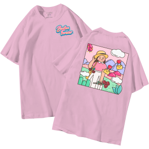 đồng phục áo lớp in hình mới nhất, hình in bên đẹp cute dễ thương