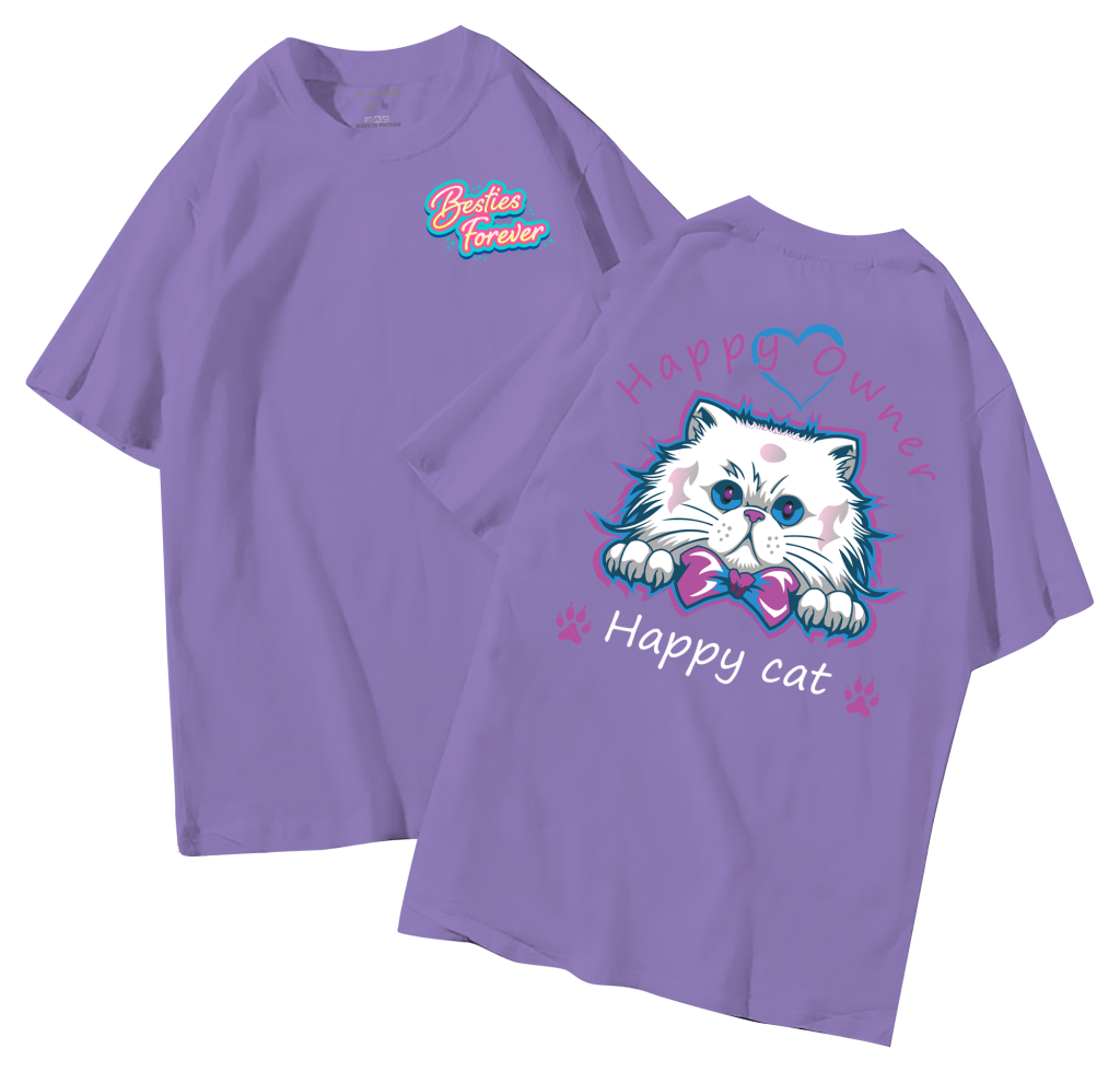 đồng phục áo lớp in hình mới nhất, hình in bên đẹp cute dễ thương
