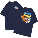 Áo thun lớp in hình Đỉnh chóp 6A màu navy