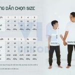 Bảng size áo cổ tròn