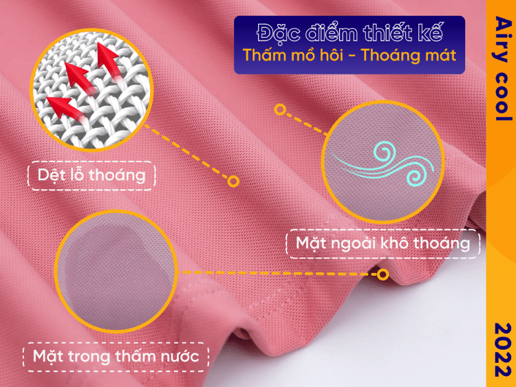 Chất liệu vải áo thun đồng phục mầm non 2026