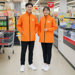 Áo khoác gió Phương Uyên Mark
