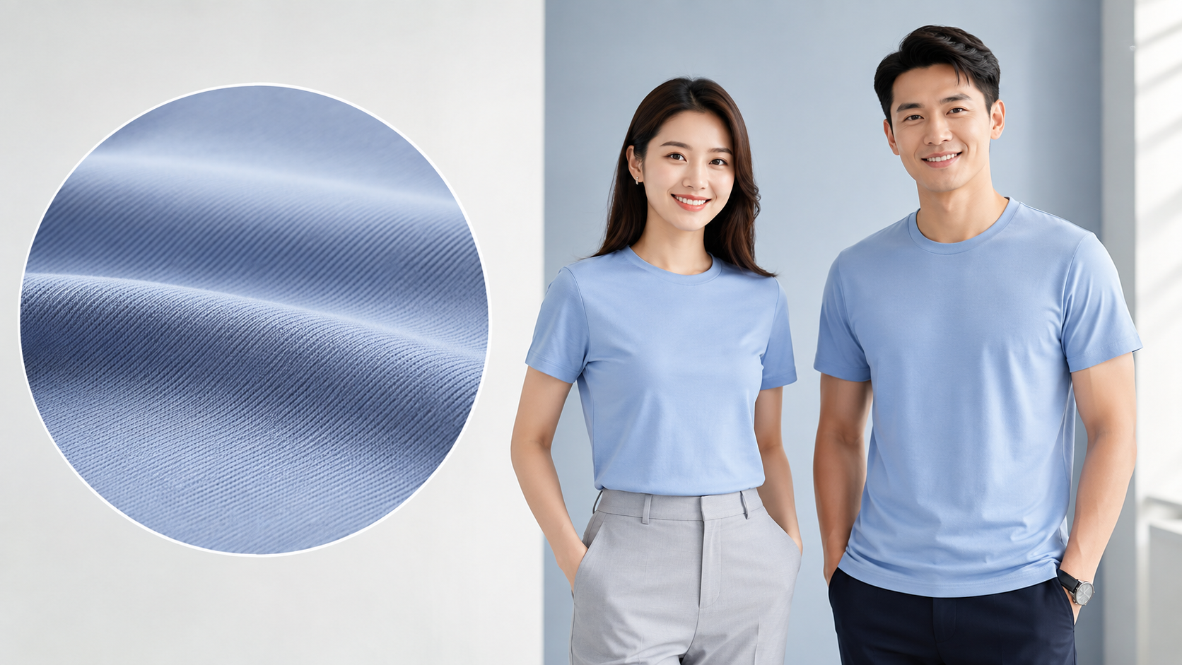 Áo vải thun trơn