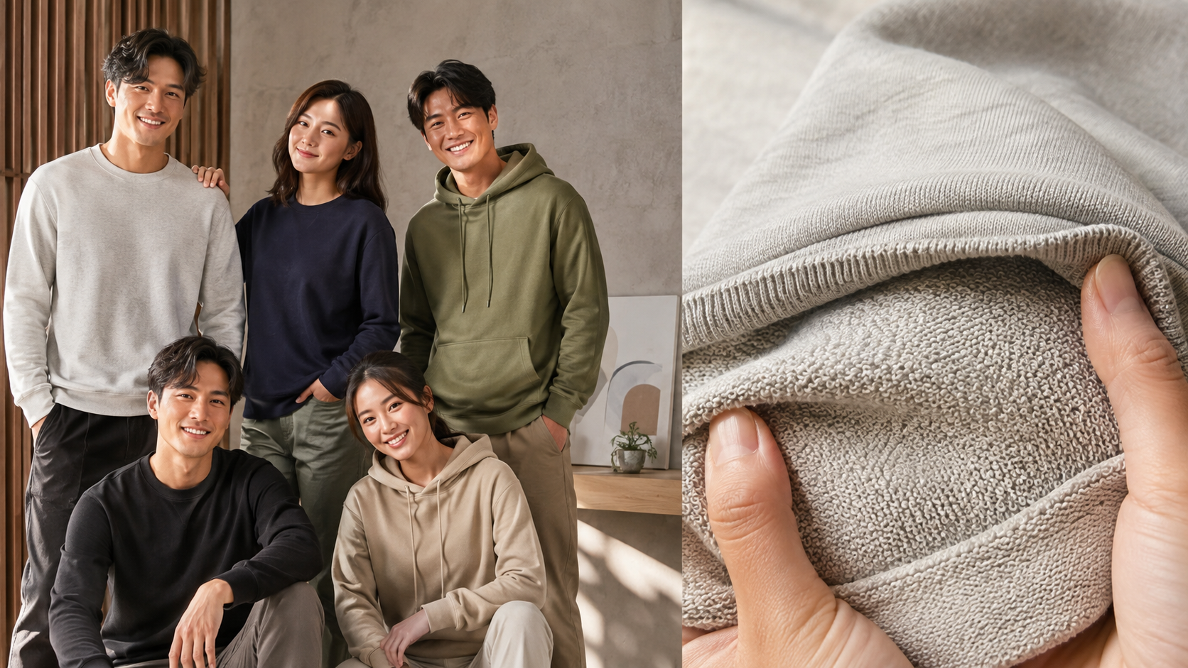 Vải thun da cá may áo hoodie