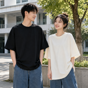 Ảnh đại diện Mẫu áo thun cổ tròn oversize đồng phục
