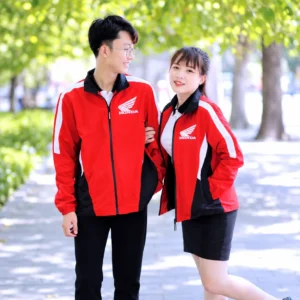 Áo khoác gió Honda – ảnh phục chế