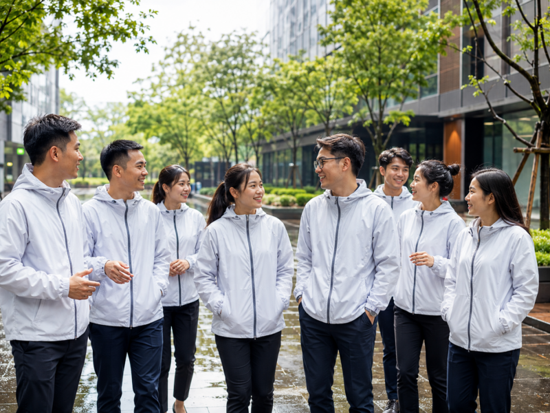 Áo khoác gió chống nước đồng phục