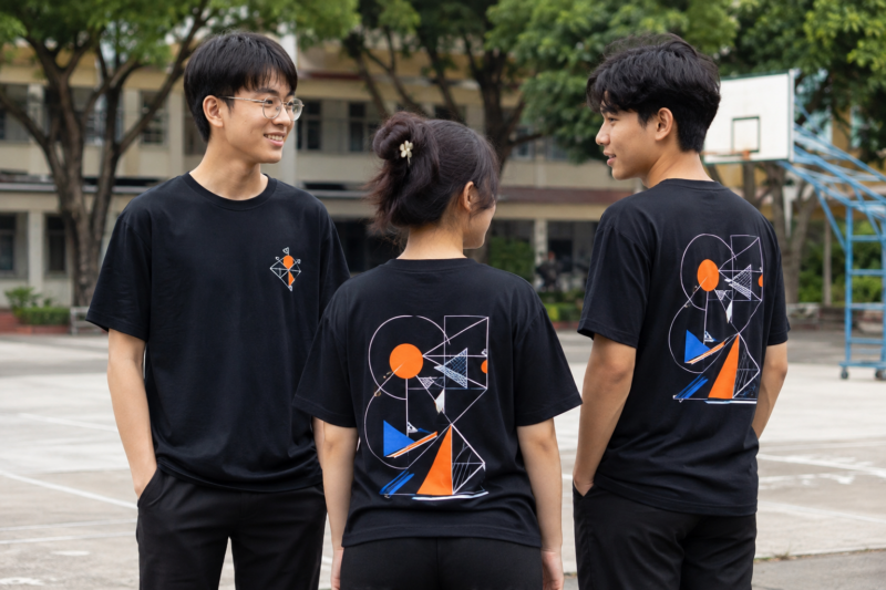 Áo lớp đen đẹp
