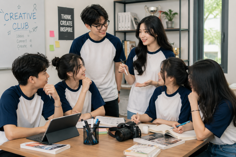 Áo lớp nhóm nhỏ