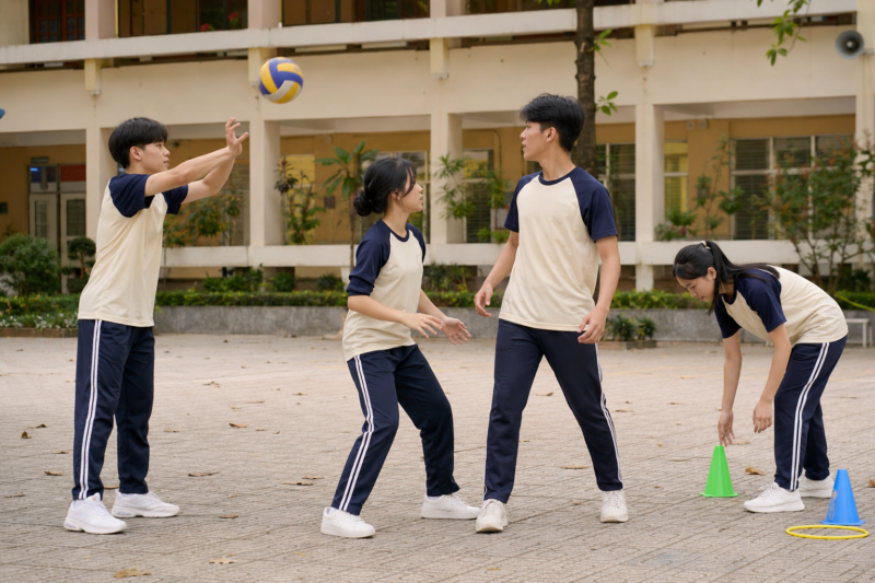 Áo raglan đồng phục lớp