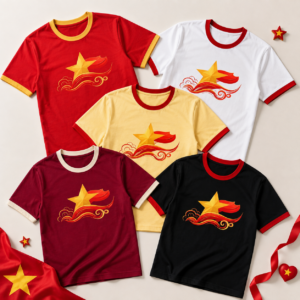 Các màu mẫu áo thun 2-9