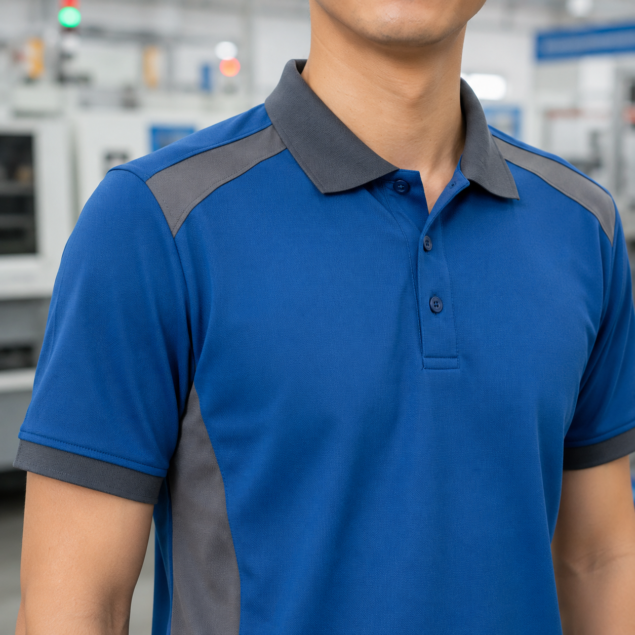 Chi tiết Mẫu áo polo đồng phục nhà máy Chi tiết Mẫu áo polo đồng phục nhà máy
