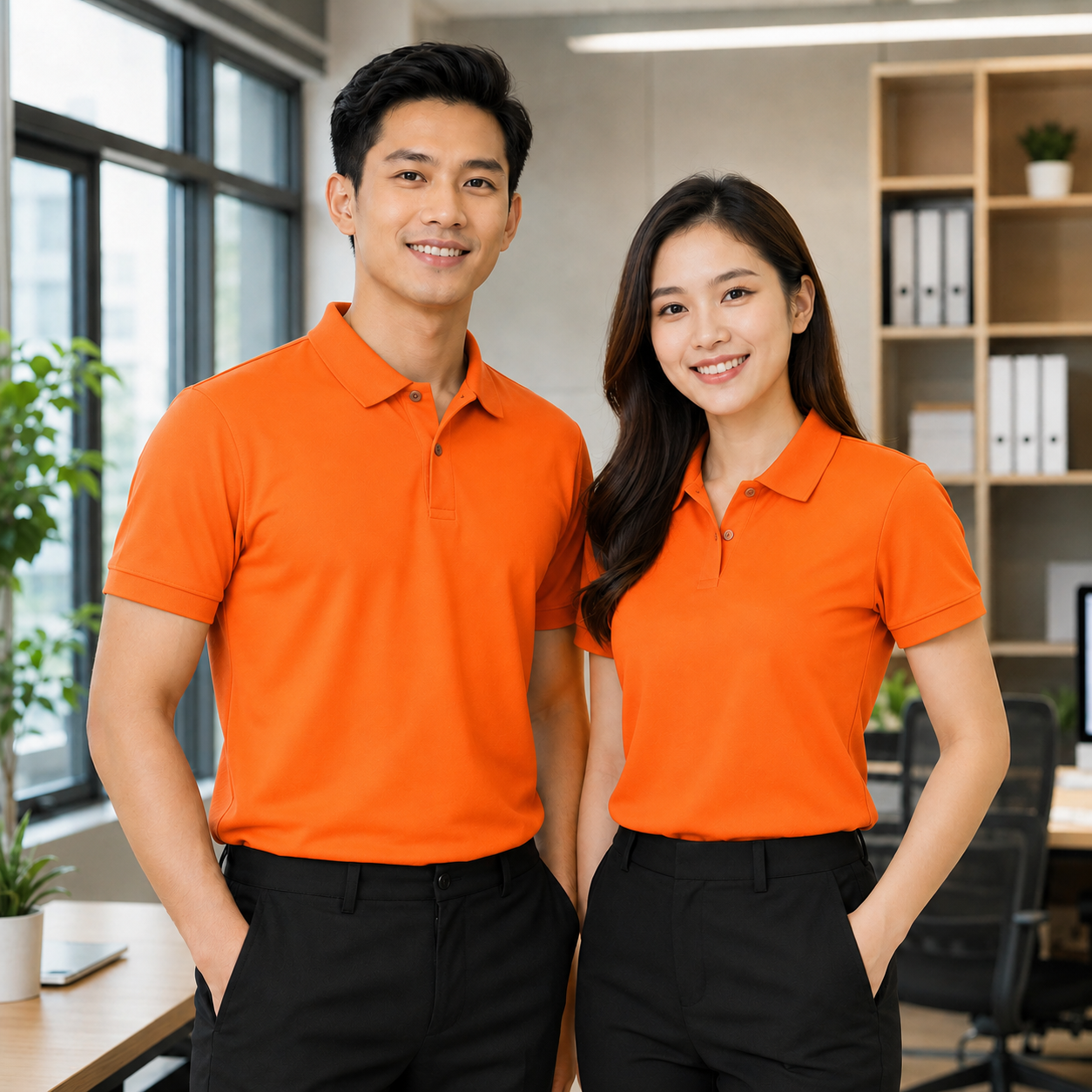 Đại diện Mẫu áo polo đồng phục vải cá sấu 1 Đại diện Mẫu áo polo đồng phục vải cá sấu 1