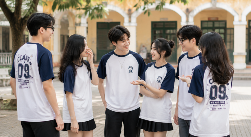 Đặt áo lớp số lượng ít theo yêu cầu