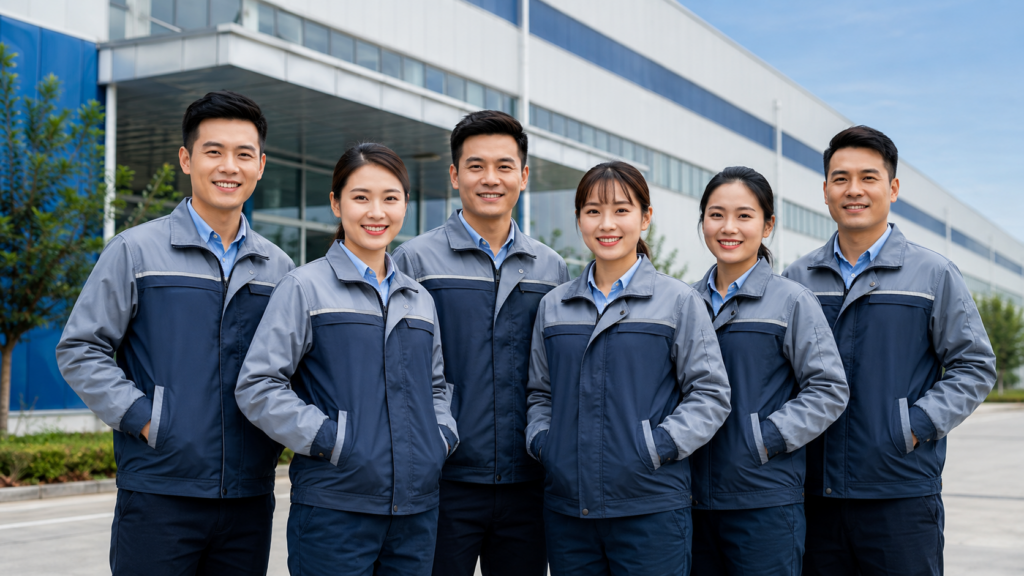 Đồng phục áo khoác gió nhà máy