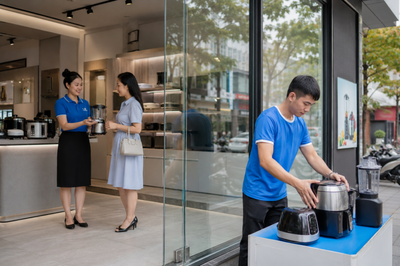 Đồng phục nhân viên showroom