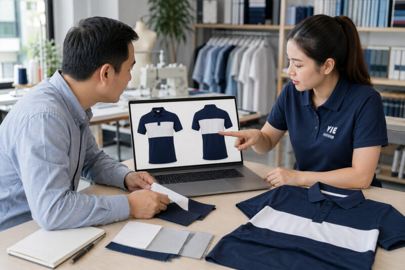 Duyệt mẫu áo thun đồng phục công ty