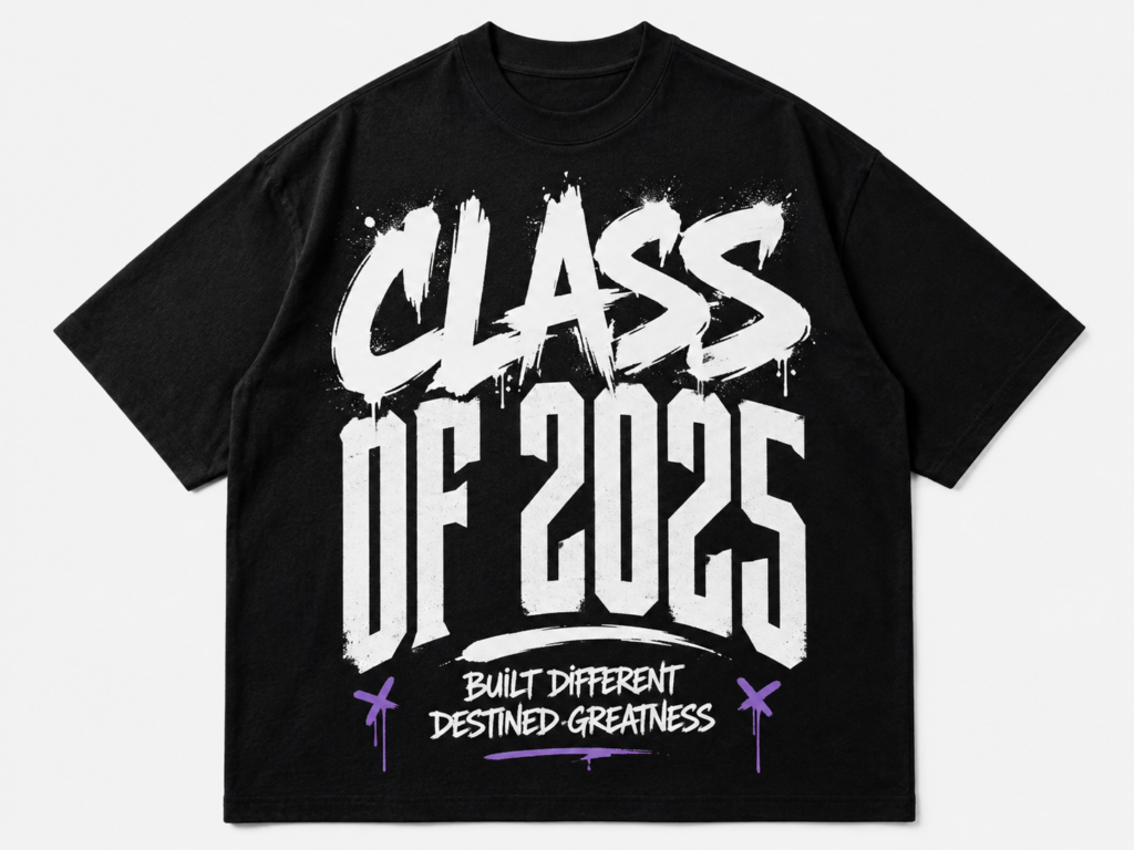Font chữ áo lớp streetwear