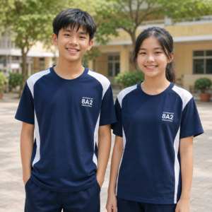 Mẫu Áo lớp cho học sinh cấp 2
