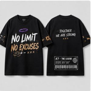 Mẫu áo lớp Streetwear VIE Uniform trước sau