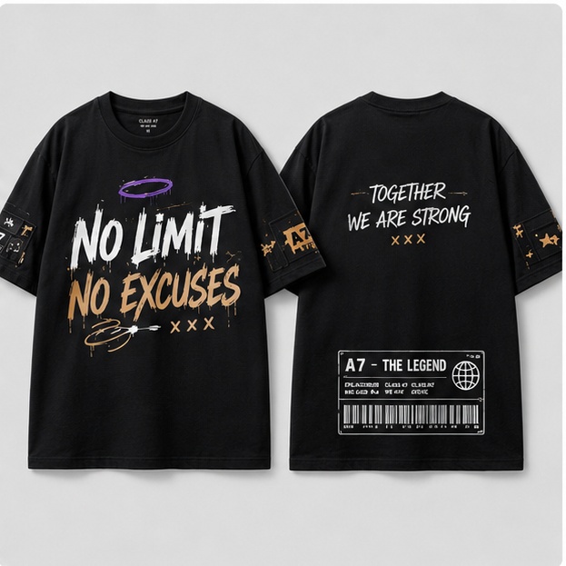 Mẫu áo lớp Streetwear VIE Uniform trước sau Mẫu áo lớp Streetwear VIE Uniform trước sau
