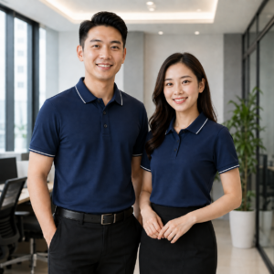 Mẫu áo polo đồng phục doanh nghiệp 2