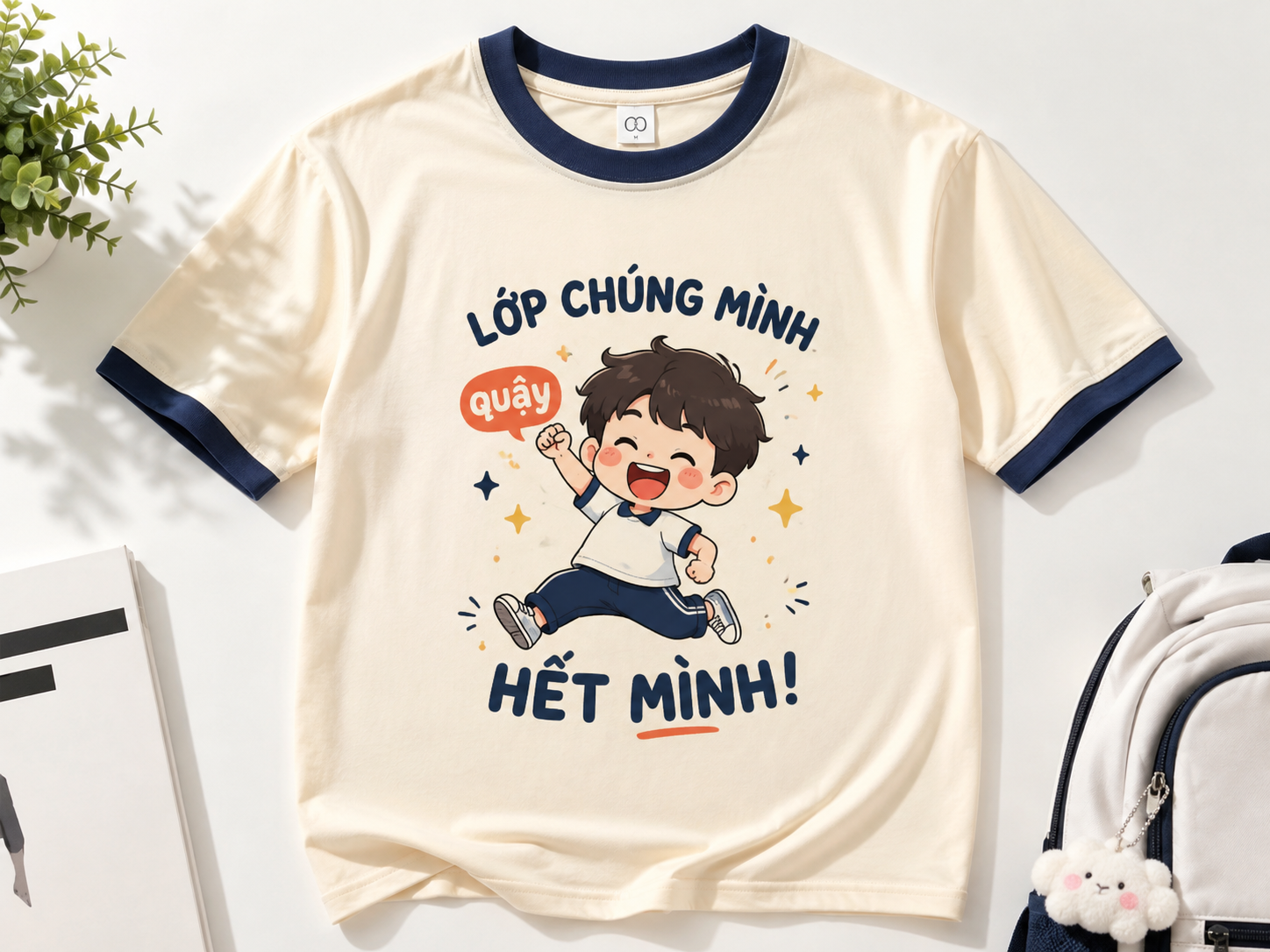 Slogan áo lớp vui hài hước
