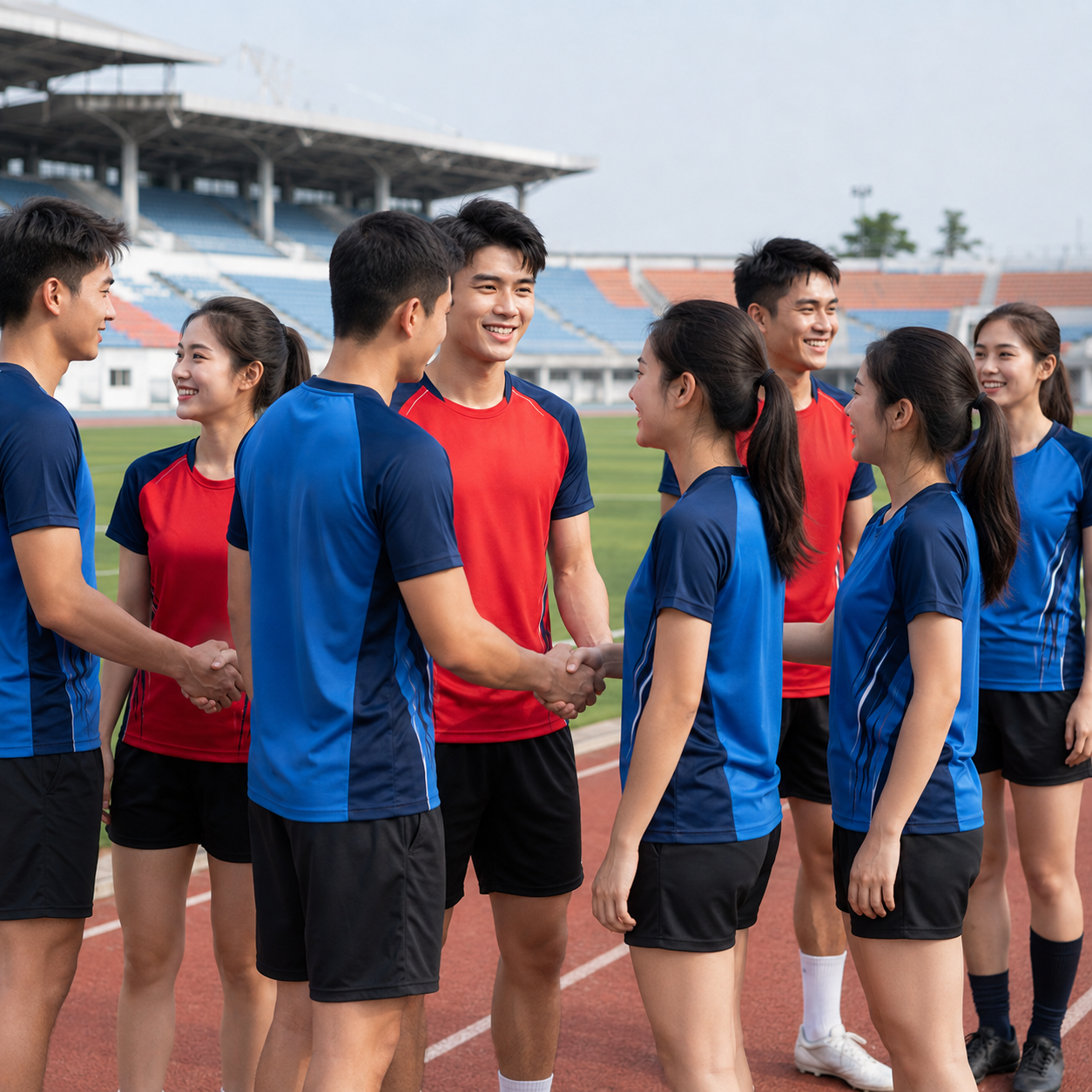 Tập thể Mẫu áo thun đồng phục giải thể thao Tập thể Mẫu áo thun đồng phục giải thể thao