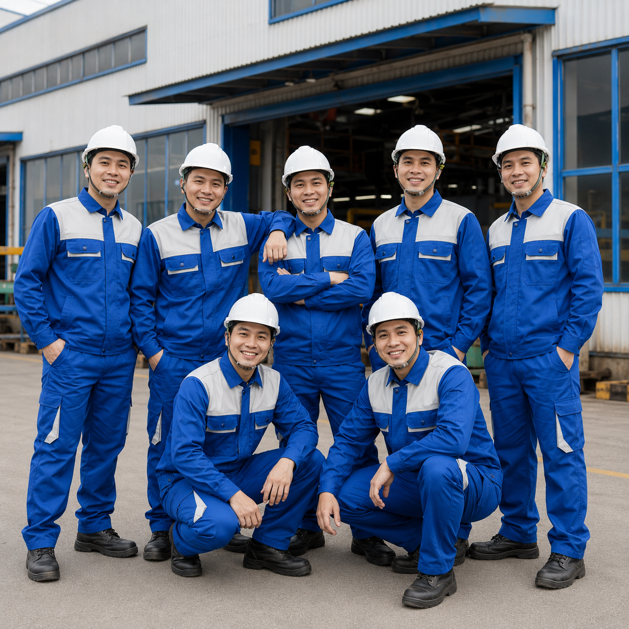 Tập thể áo khoác gió đồng phục bảo trì Tập thể áo khoác gió đồng phục bảo trì