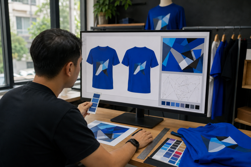 Thiết kế file in áo sự kiện