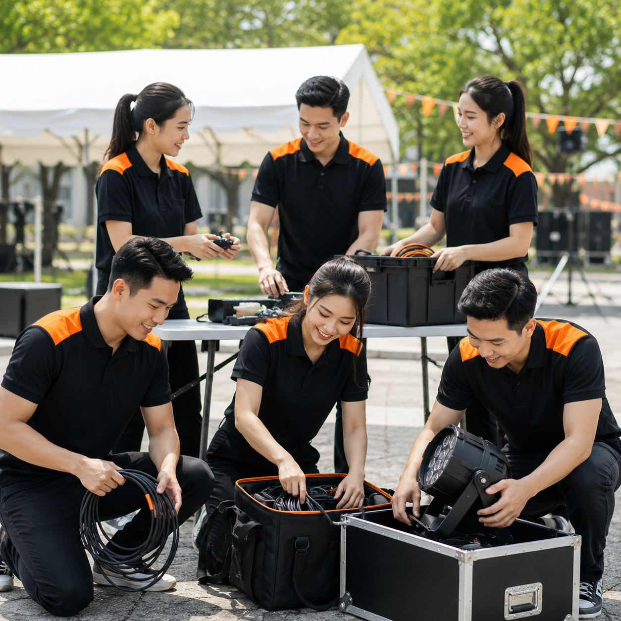 Toàn công ty mặc Mẫu áo polo phối vai đồng phục Toàn công ty mặc Mẫu áo polo phối vai đồng phục
