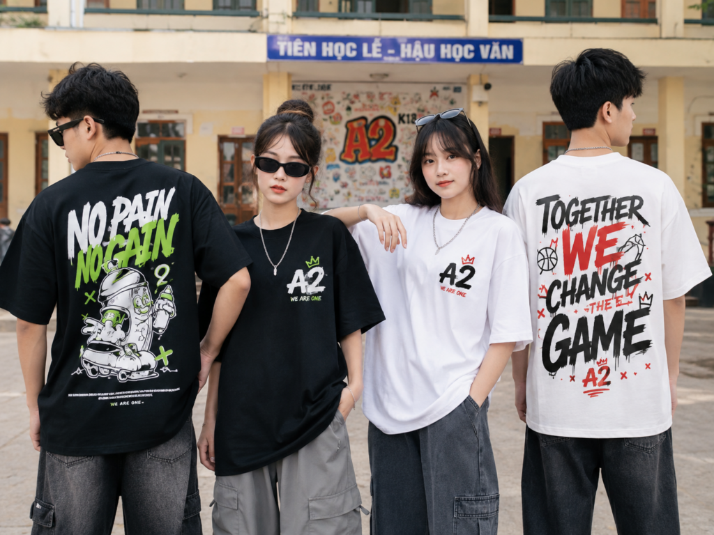 Ý tưởng áo lớp streetwear