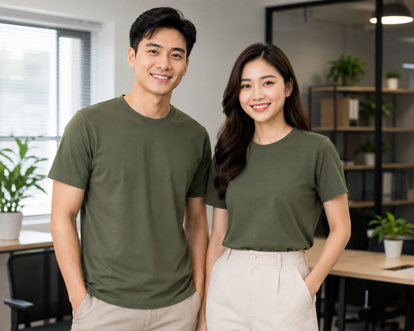 ảnh đại diện Mẫu áo thun cổ tròn đồng phục công ty ảnh đại diện Mẫu áo thun cổ tròn đồng phục công ty