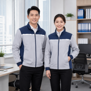 ảnh mẫu Đồng phục áo khoác gió văn phòng