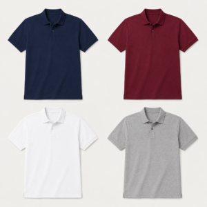 ảnh màu Mẫu áo polo basic đồng phục