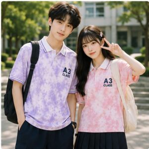 Mẫu áo lớp Tie Dye cá tính, trẻ trung