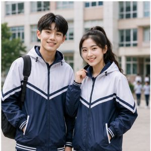 Mẫu đồng phục áo khoác gió học sinh