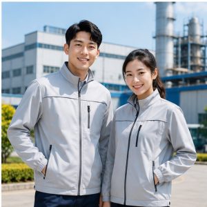 Mẫu đồng phục áo khoác gió nhà máy